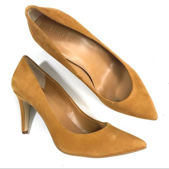 J. Crew Shoes - J. CREW Suede Heels